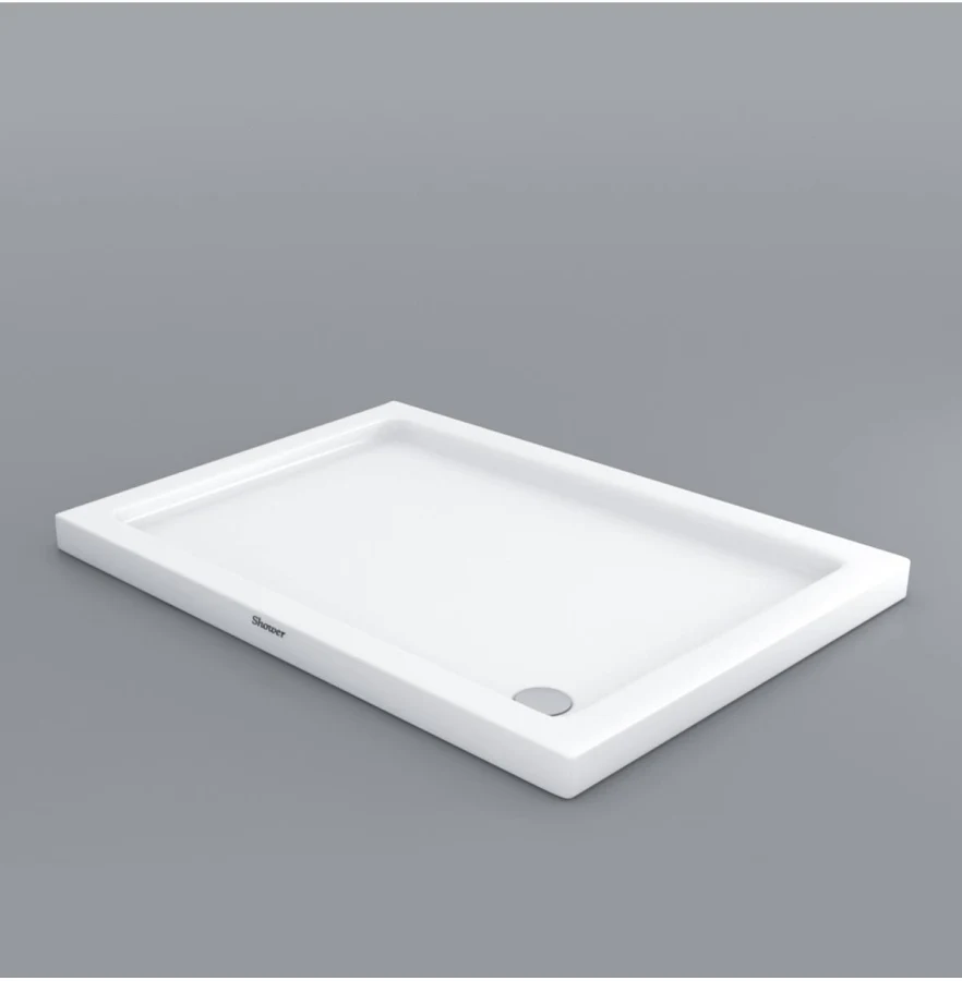 Shower 80*90 Dikdörtgen H:7 Flat Duş Teknesi